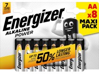 Energizer ALKALINE POWER Alkalická batéria Mignon AA, 8 ks