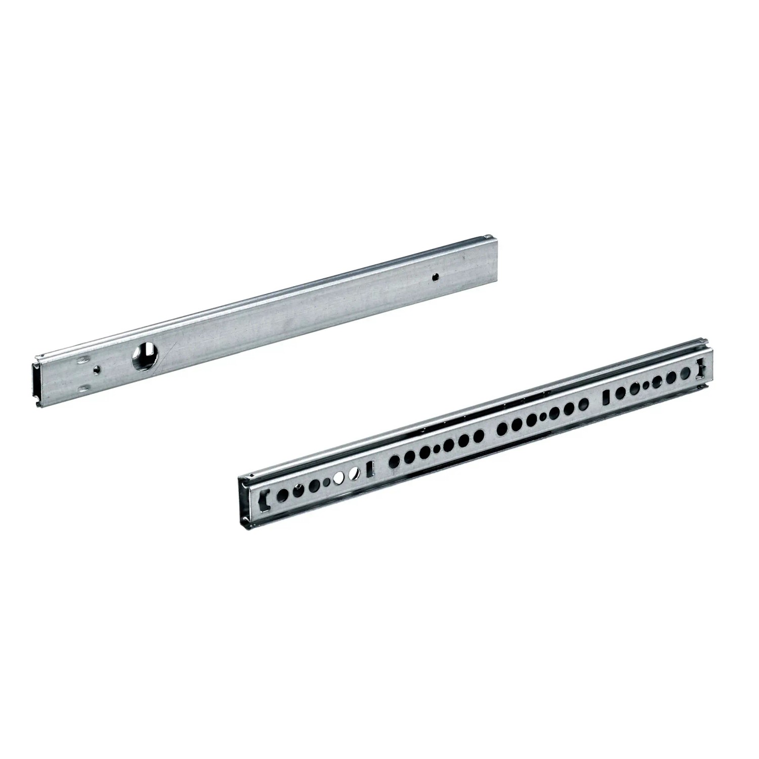 E-shop Hettich Čiastočný guličkový výsuv KA270/450 pre 27 mm drážku, 12 kg, 280-450 mm
