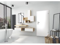 Voster Falcové interiérové dvere plné, lakované, biela, 60 P