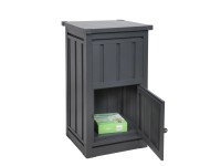 Floraworld Schránka na balíkové zásielky, antracitová, 109 x 63 x 55 cm