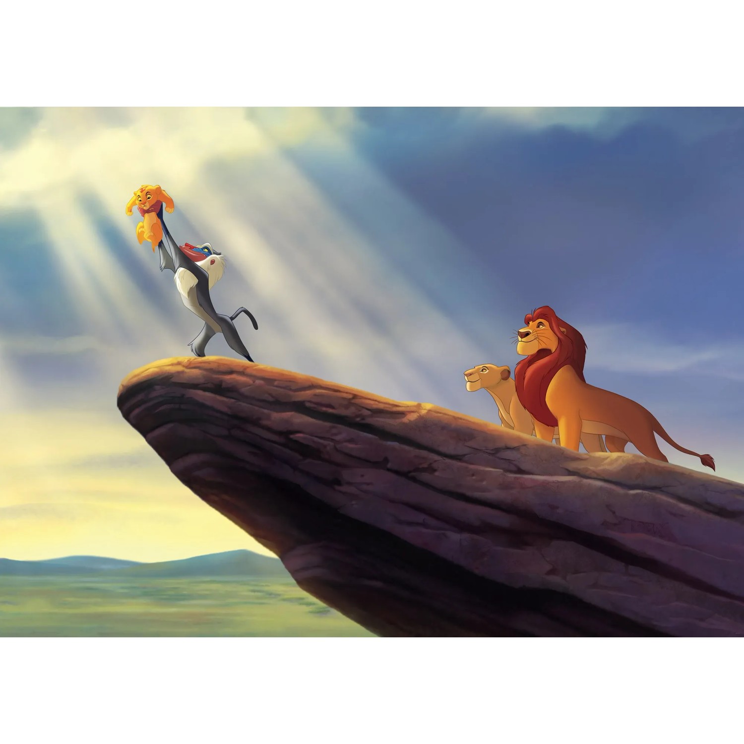 E-shop Komar Vliesová fototapeta Disney The Lion King The New King 350 x 250 cm