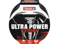 tesa Opravná páska Ultra Power EXTREME, čierna, 10 m x 50 mm