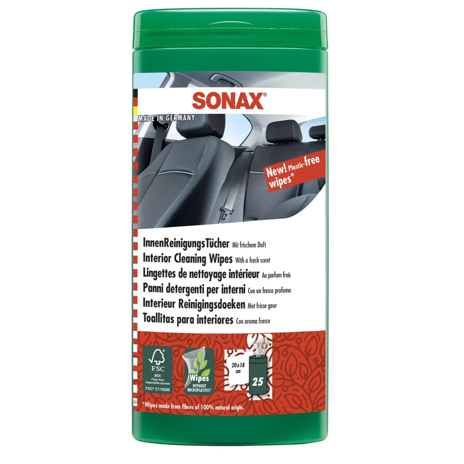 E-shop SONAX Utierky na interiér 25 ks