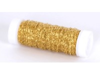 Bullion Efektný drôt zlatý dĺžka cca 45 m hrúbka 0,3 mm