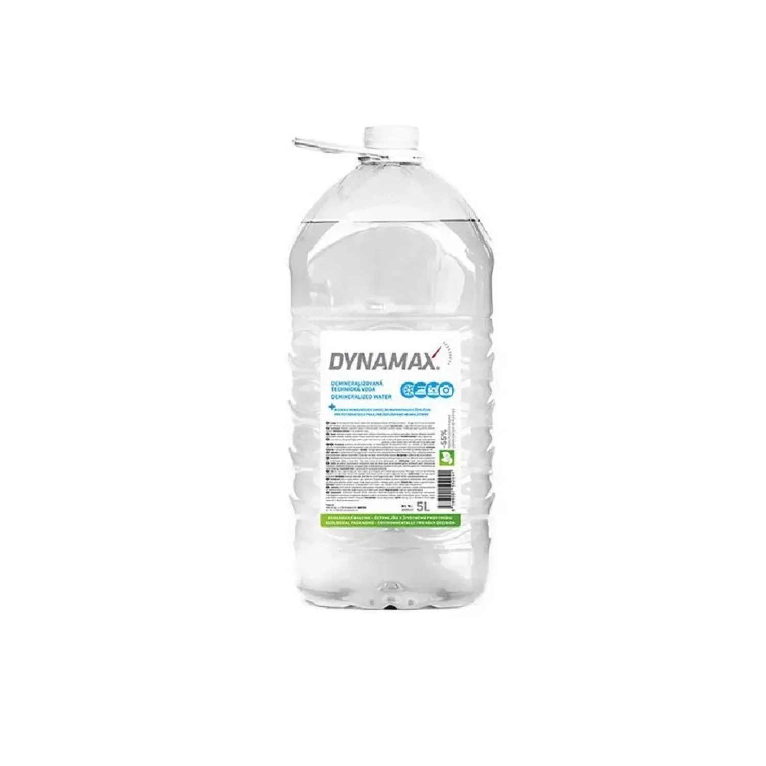 E-shop DYNAMAX Demineralizovaná technická voda (destilovaná voda), 5 l