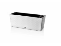 FlowerLover Samozavlažovací kvetináč Supreme 50 ľadovo biely 49,5 x 19 x 19 cm