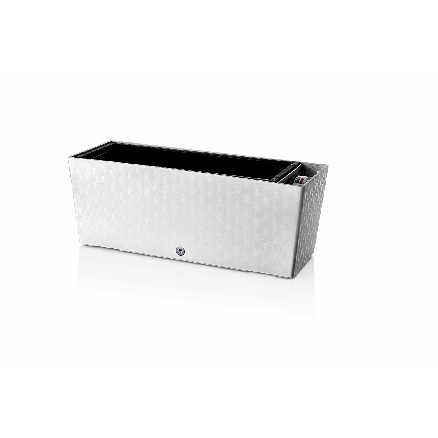 E-shop FlowerLover Samozavlažovací kvetináč Supreme 50 ľadovo biely 49,5 x 19 x 19 cm