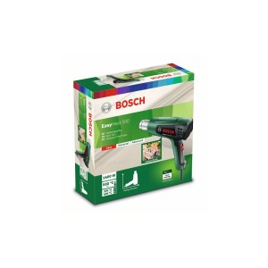 Balenie teplovzdušnej pištole Bosch EasyHeat 500.