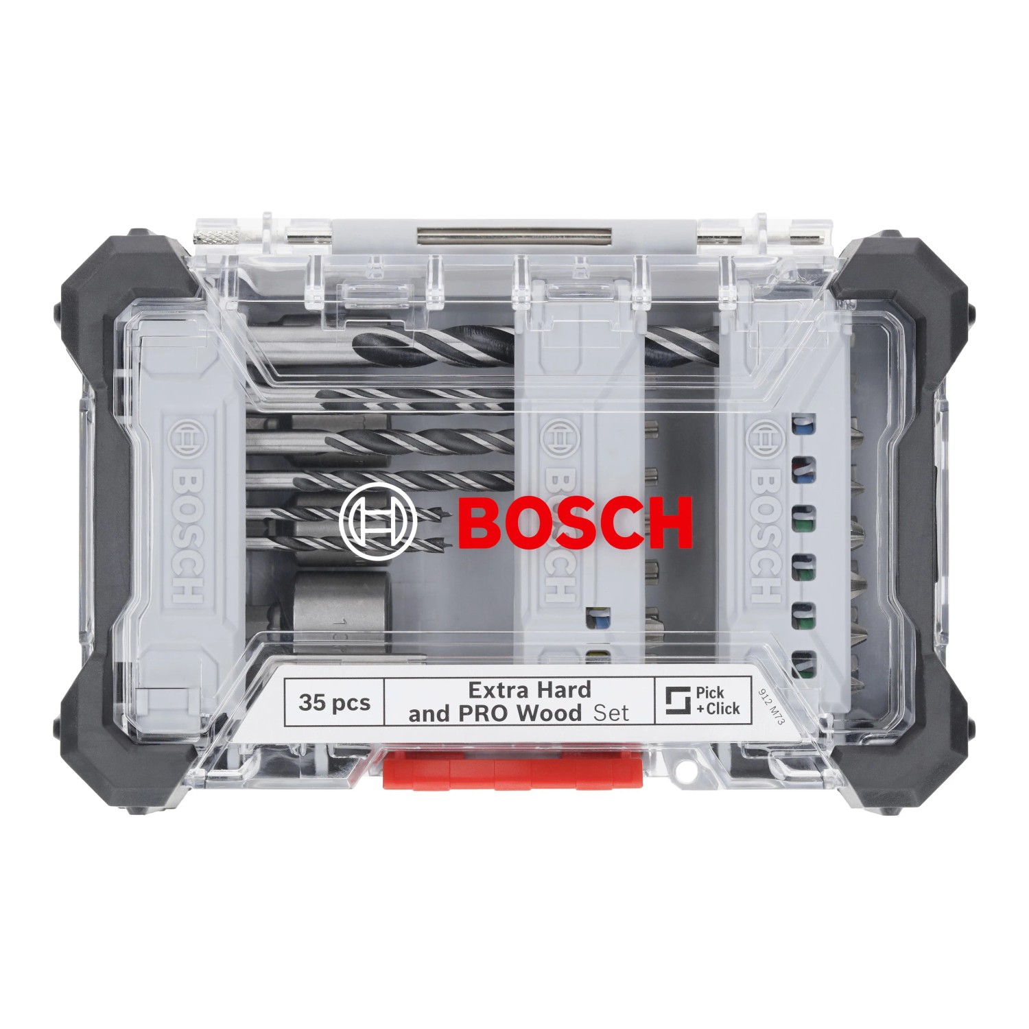 E-shop Bosch Sada skrutkovacích bitov a vrtákov do dreva Pro Wood, 35-dielna