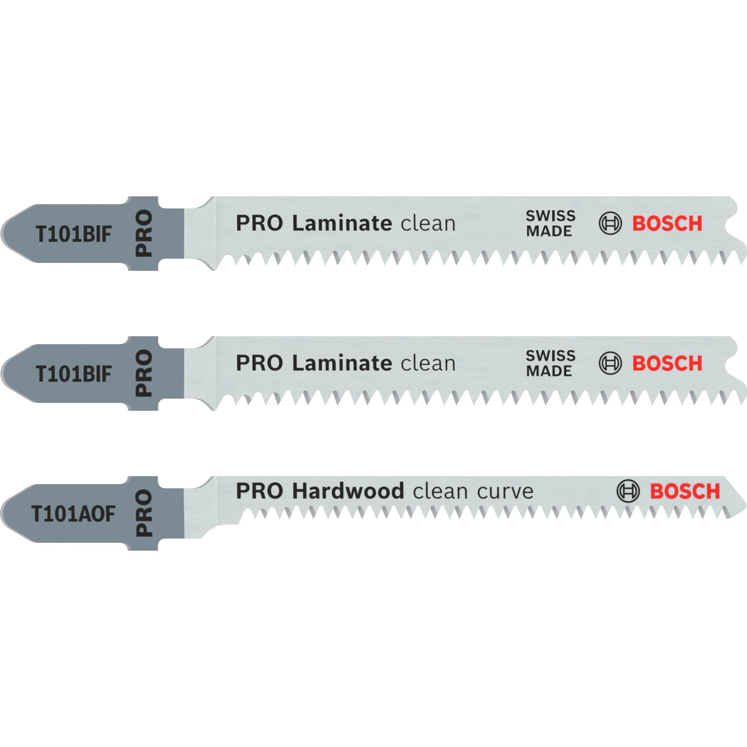 E-shop Bosch Súprava pílových plátkov 1 x T101AOF, 2 x T101 BIF