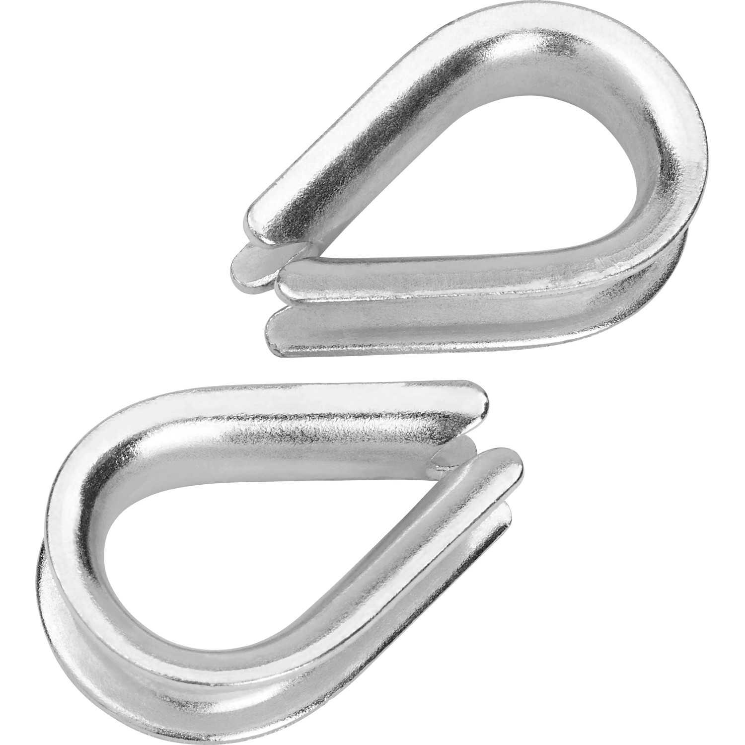E-shop LUX-TOOLS Lanová očnica, pozinkovaná, 2 ks, 5 mm
