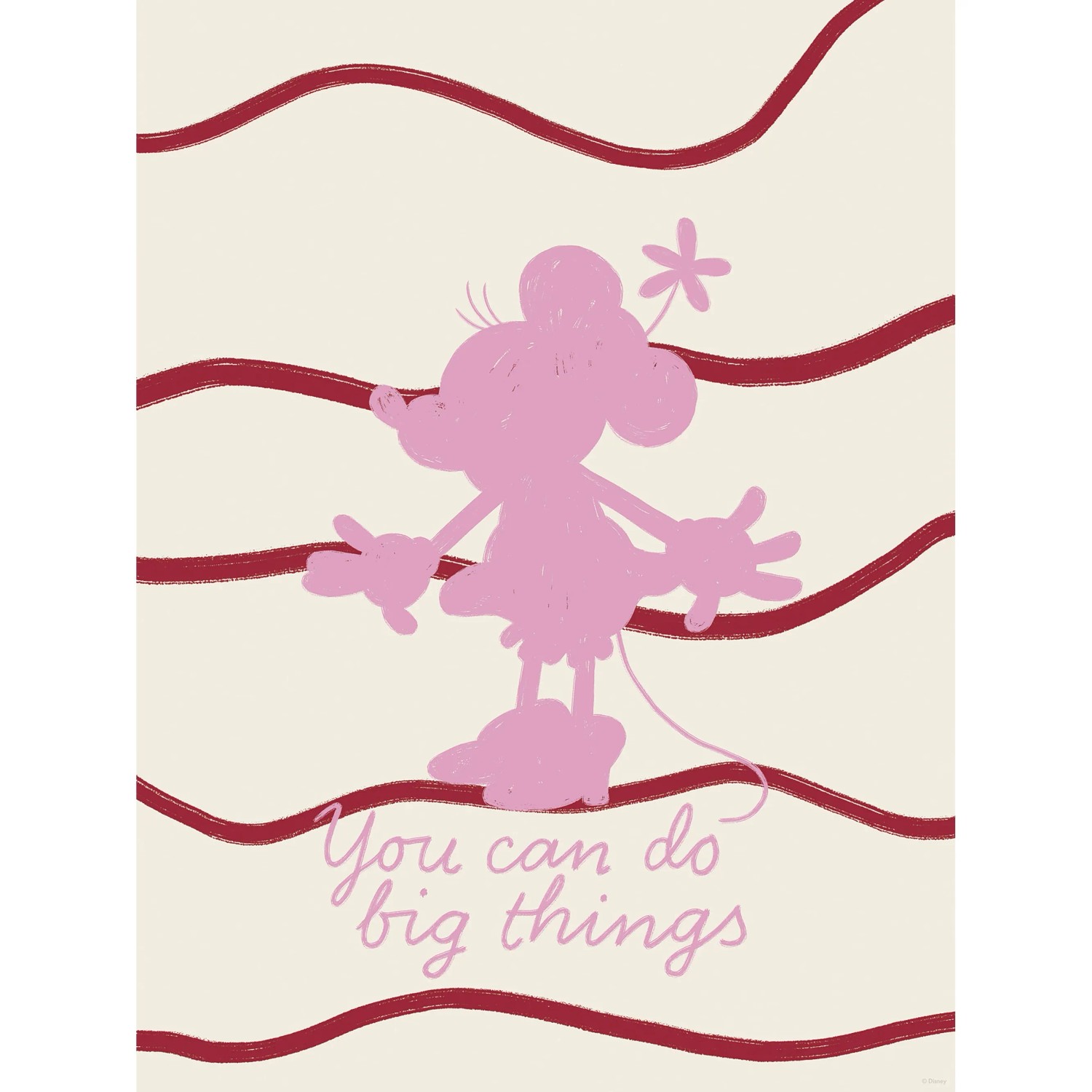 E-shop Komar Plagát Disney Minnie Mouse You Can Do Big Things 30 x 40 cm