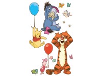Komar Samolepiaca vliesová fototapeta Winnie and Friends XXL 127 x 200 cm