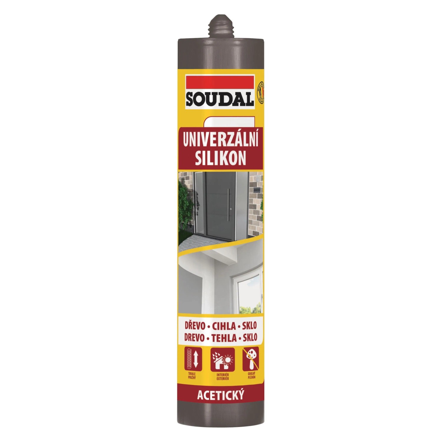 E-shop SOUDAL Univerzálny silikón 280 ml béžový