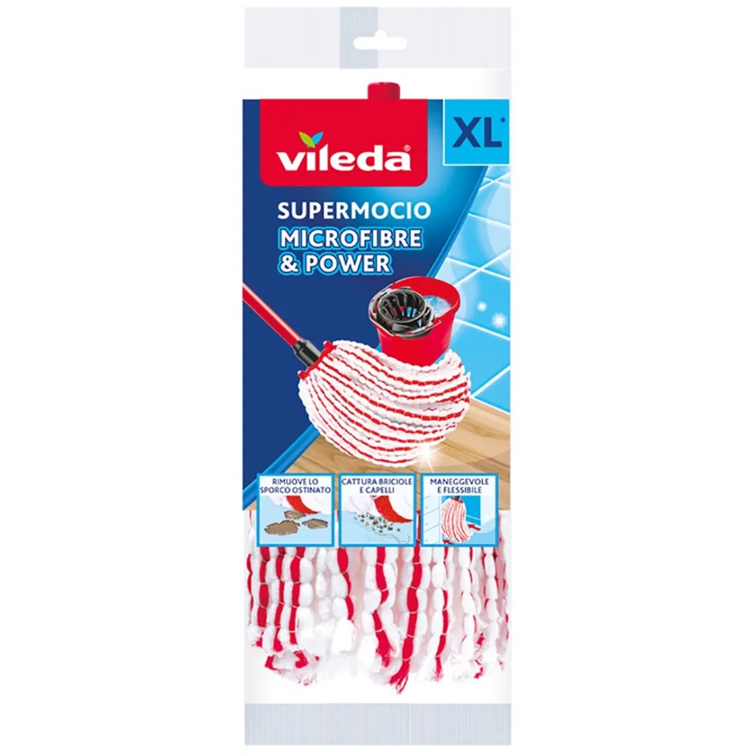E-shop Vileda SuperMocio Microfibre & Power Náhradná hlavica