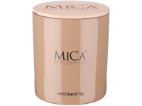 Mica Decorations Vonná sviečka Woodland Fig, hnedá, 8,5 x 7,5 cm