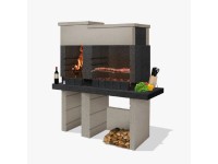 Sarom Záhradný grilovací krb San Pedro, 160 x 52 x 175 cm