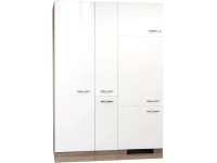 Flex-Well Kuchynská skrinka Valero vr.chlad. H-Tech WR220 140 x 200 x 57,1 cm