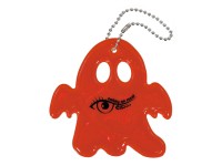 Compass Prívesok reflexný GHOST - červený