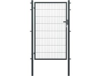 Floraworld Jednokrídľová bránka s dvojitou drôtenou výplňou antracitová 160 cm