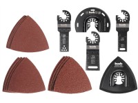 kwb by Einhell Súprava Multi-Tool na drevo/kov/plast, 17dielna