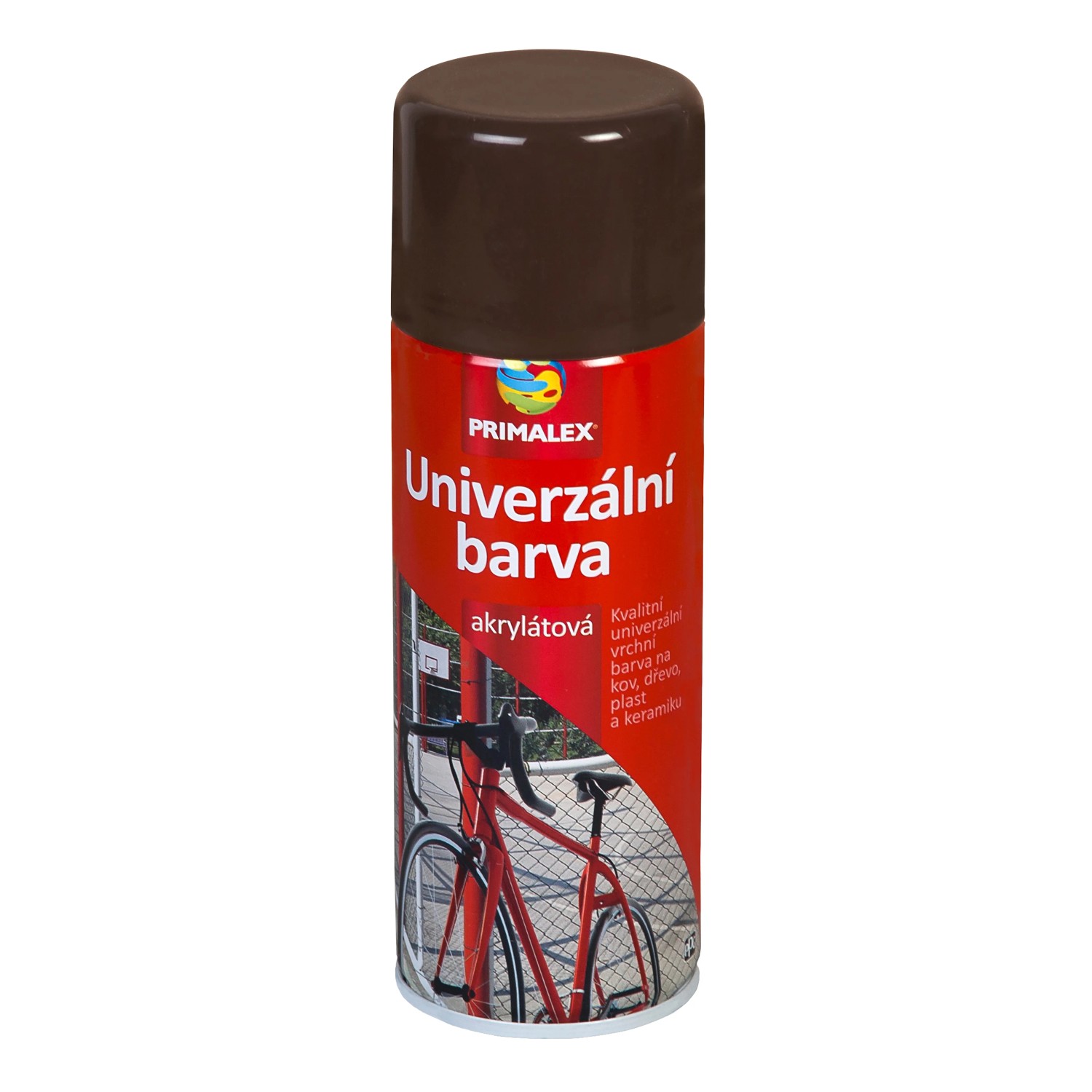 E-shop PRIMALEX Univerzálna farba v spreji RAL 8017 čokoládová hnedá 400 ml