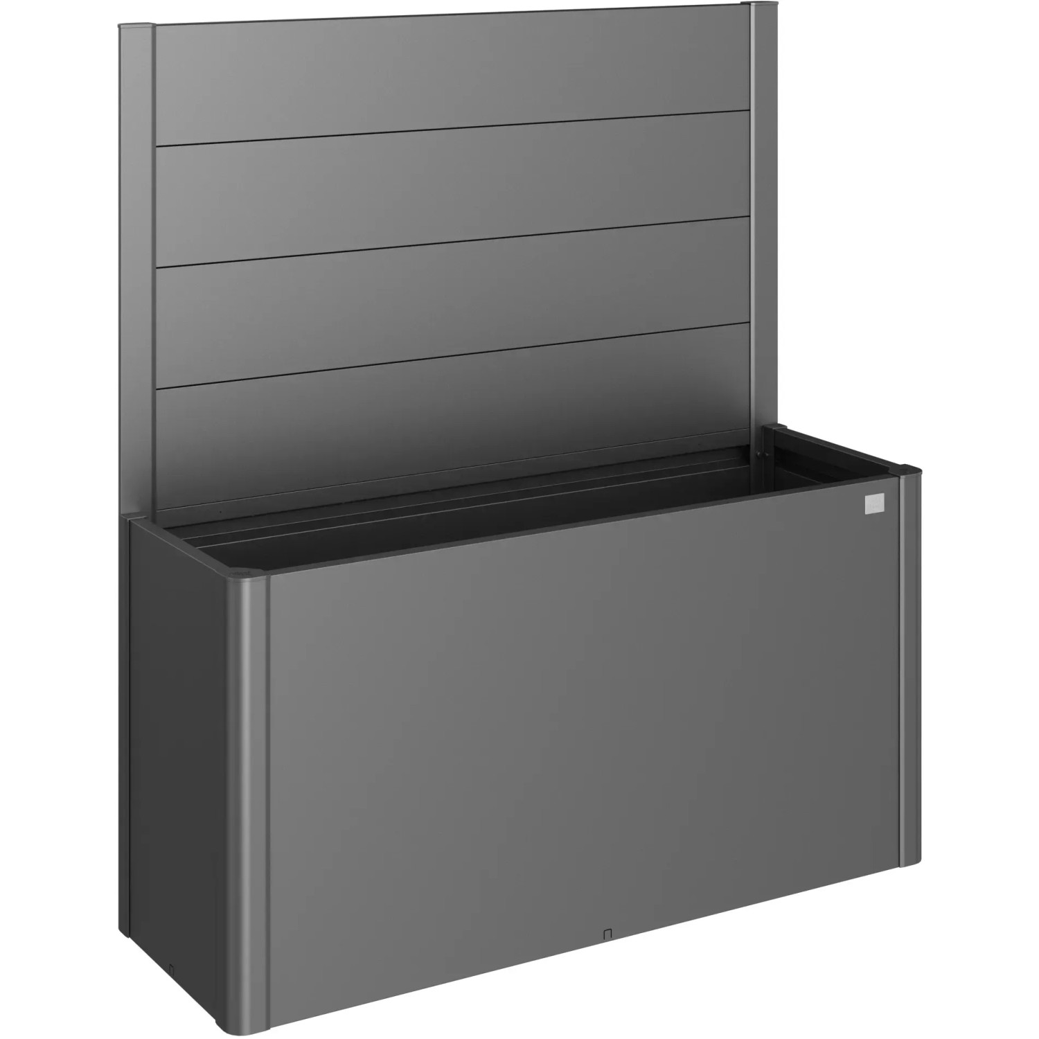 E-shop Biohort Zástena pre záhony vyvýš./Belvedere bez skla pre str. 1,5 m tm.sivá
