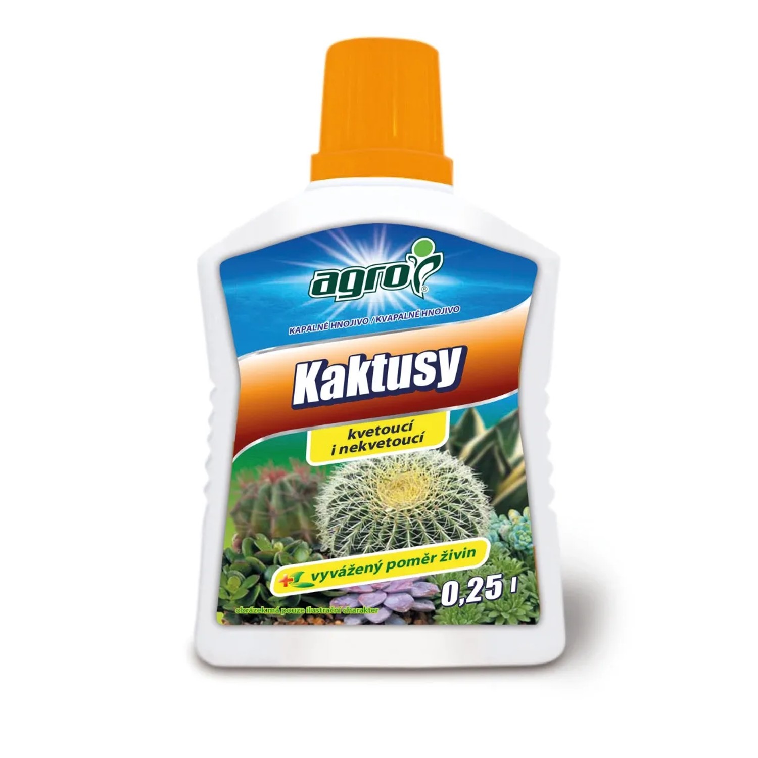 E-shop AGRO Kvapalné hnojivo na kaktusy 0,25 l