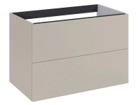 Roca Umývadlová skrinka Elegant 2Z, dymová sivá mat, 53 x 80 x 44,9 cm