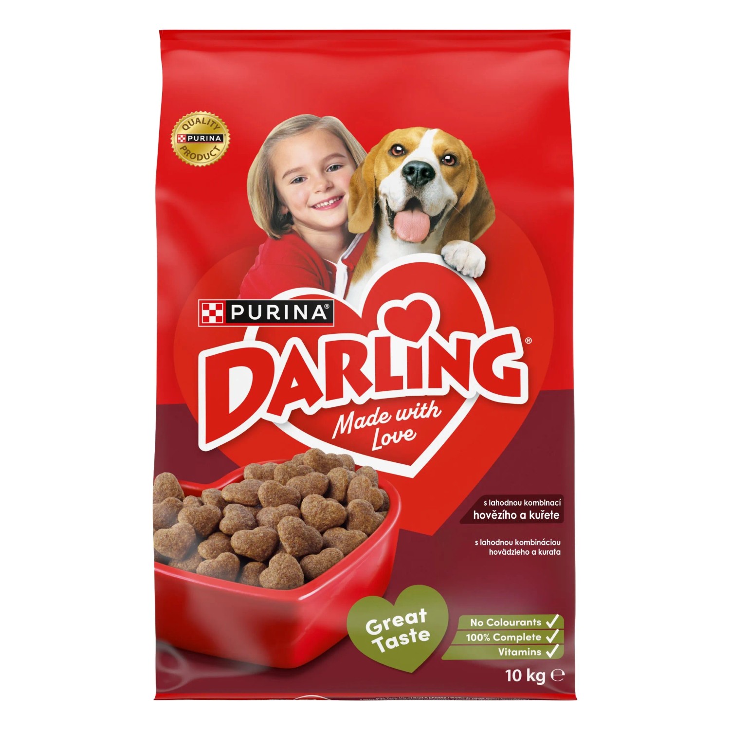 E-shop DARLING Granule pre psov hovädzie, kura, zelenina 10 kg