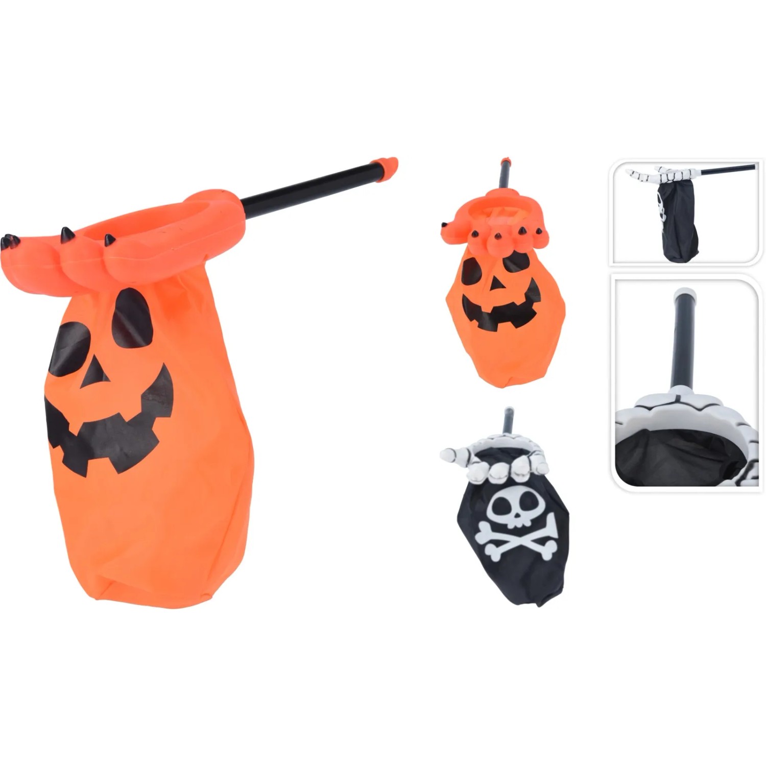 E-shop Koopman Halloweenska taška na koledu, rôzne druhy, 38 x 14 x 5 cm