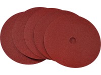 LUX-TOOLS Fibrový kotúč Classic Ø 180 mm zrnitosť 100, 5 kusov