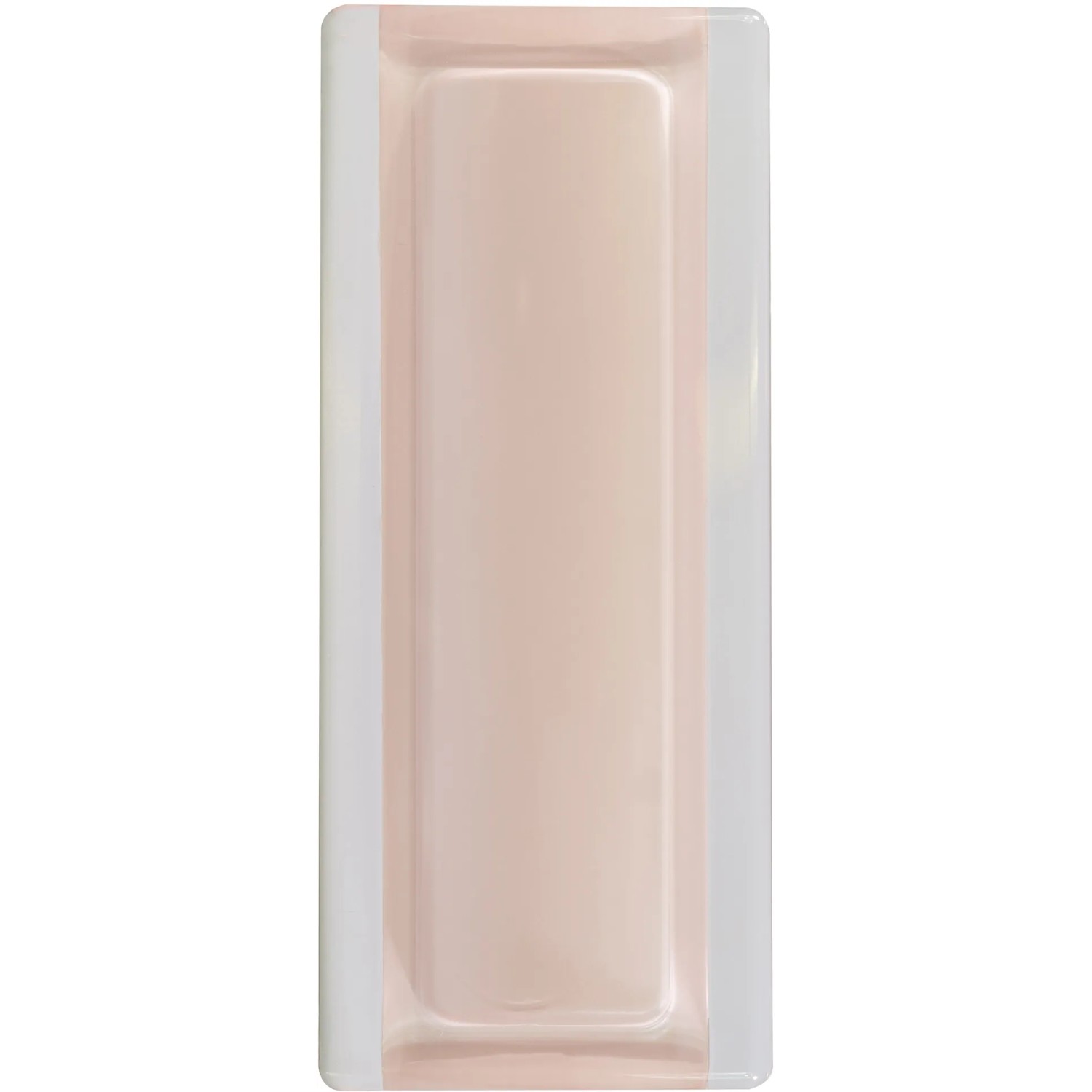 E-shop BM Sklenený zakončovací profil pre Luxfery ružový, 19 x 8 x 1 cm