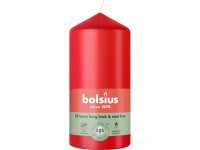Bolsius Valcová sviečka Delicate Red, červená, 58 x 120 mm Bolsius Valcová sviečka Delicate Red, červená, 58 x 120 mm