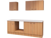 Flex-Well Kuchyňa Nano 210 cm/typ 4 - bez el.spotrebičov a drezu