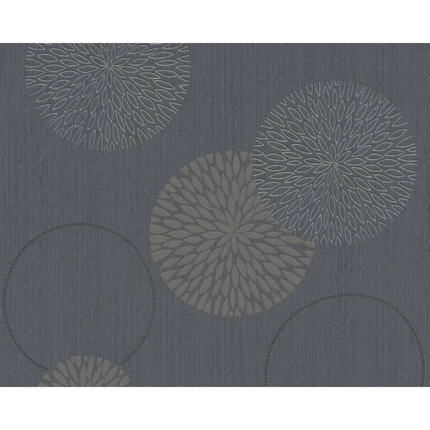 E-shop A.S. Creation Vliesová tapeta Casual Living Graphics Floral Black 10,05 x 0,53 m