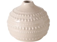 Boltze Váza Meruna béžová pr. 11 x 10 cm Boltze Váza Meruna béžová pr. 11 x 10 cm