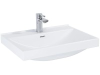 Roca Zápustné umývadlo Cairo, biela s vysokým leskom, 6,5 x 81 x 46 cm