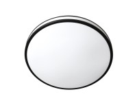 EURAKLES Stropné LED svietidlo RETRO, 18W, 1440lm, IP44, antracit, pr. 33x5,5 cm