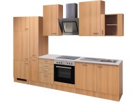 Flex-Well Kuchyňa Nano 310 cm/typ 3 - chladn./rúra/var. doska/digestor/umývačka