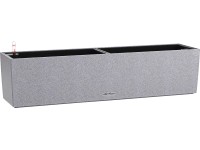 Lechuza Truhlík Balconera Stone 80 sivý, 19 x 19 x 79 cm