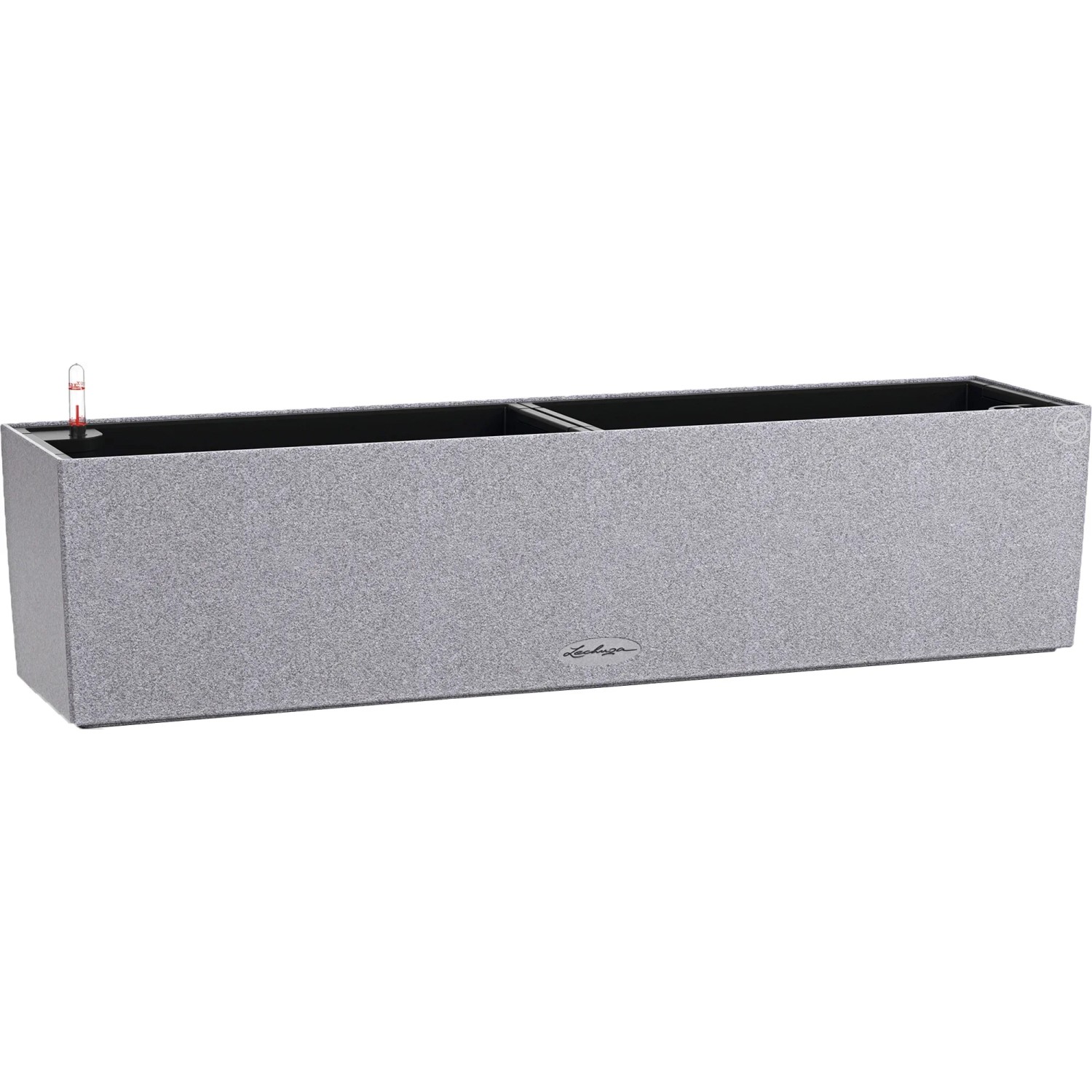 E-shop Lechuza Truhlík Balconera Stone 80 sivý, 19 x 19 x 79 cm