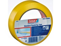 tesa Plastová maskovacia páska Standard omietacia žltá