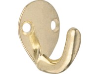 Háčik 743, 37 mm x 27 mm x 31 mm mosadzný lesklý
