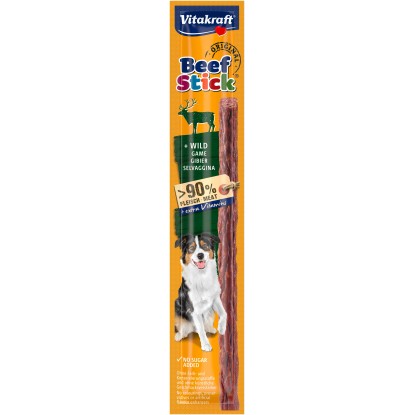Vitakraft Pochúťka pre psov Beef Stick zverina, 1 ks (12 g)
