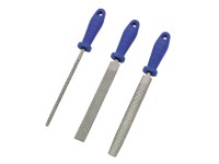 LUX Súprava rašplí 200 mm Classic, 3dielna