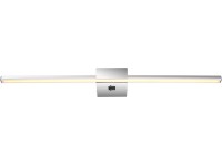 GLOBO LED nástenné svietidlo JAIME chróm 12 W 1330 lm, 4000 K, 615 x 37 x 110 mm