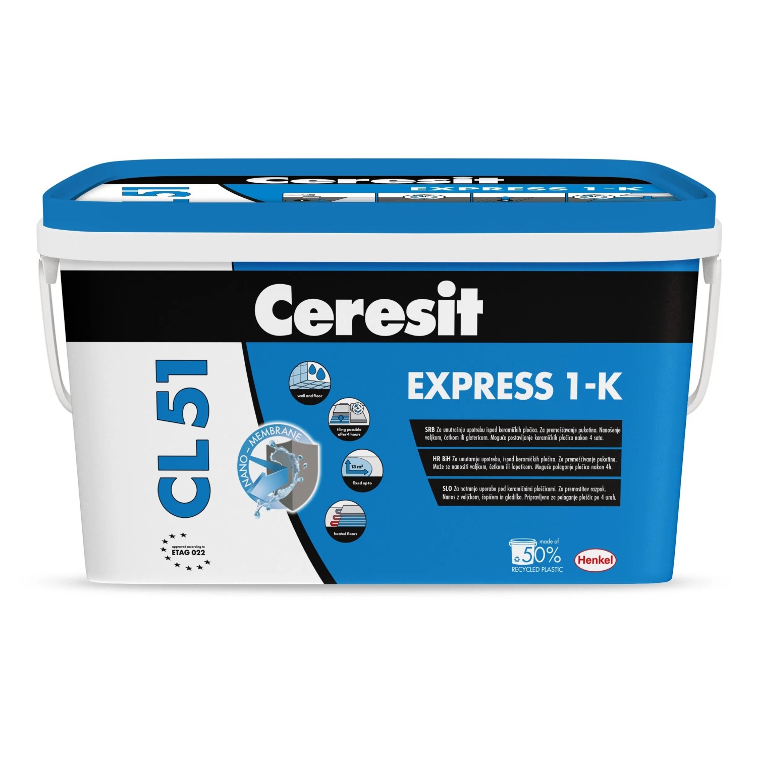 E-shop CERESIT Jednozložková hydroizolácia CL 51 EXPRESS 1-K 2 kg