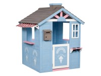 Swing King Detský domček na hranie Icecream, ružová/modrá, 136 x 120 x 108 cm