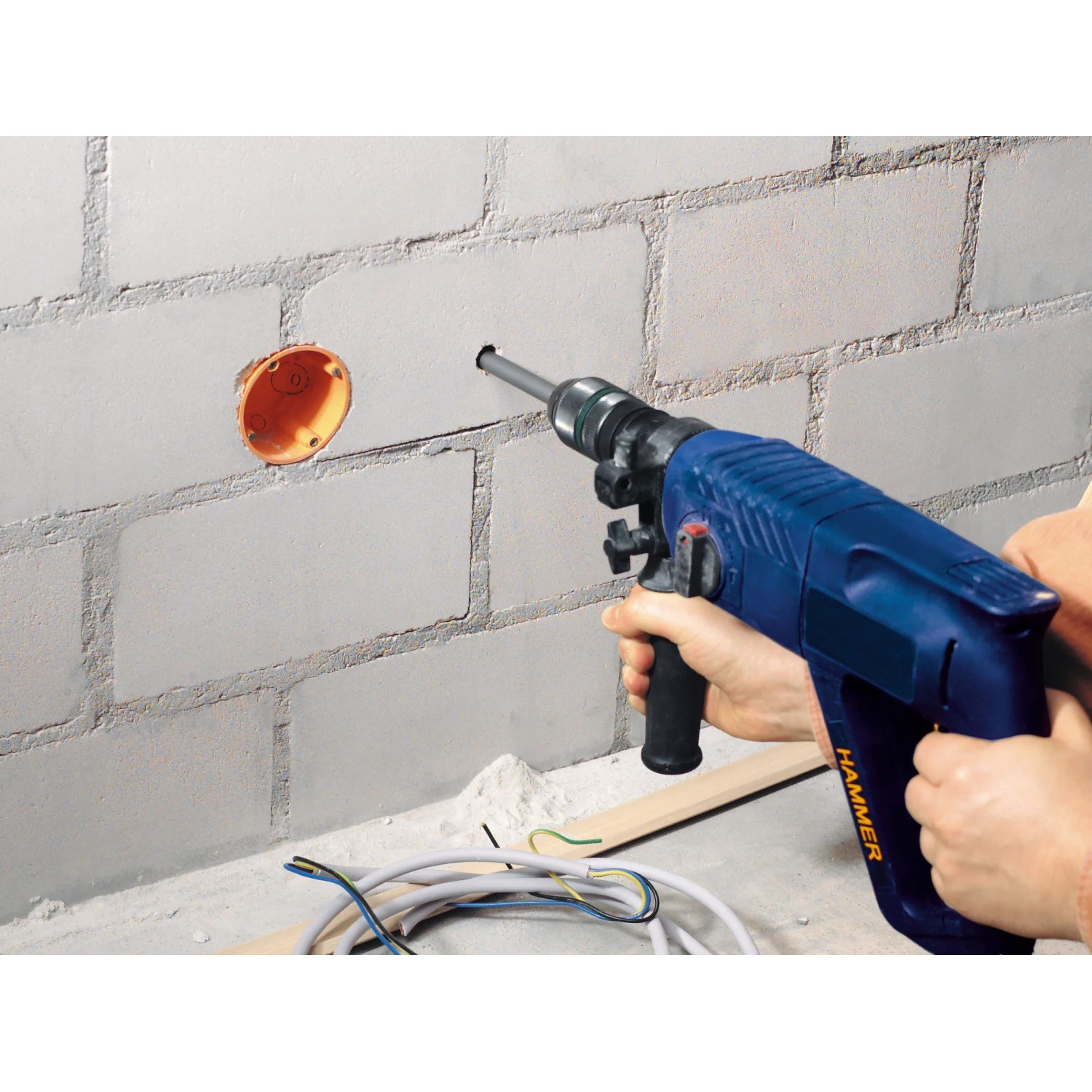 E-shop LUX-TOOLS Prerážací vrták do muriva Comfort Ø 8 mm x 400 mm